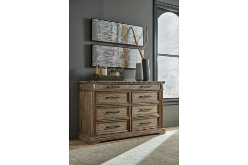 Markenburg Brown Dresser - B770-31 - Vega Furniture