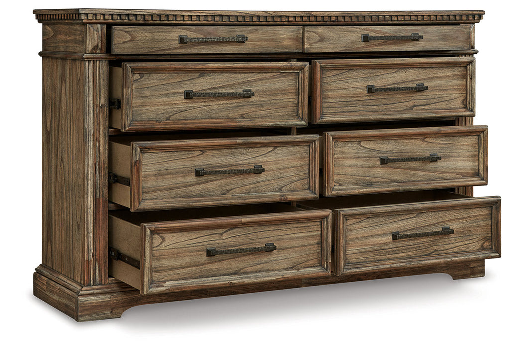 Markenburg Brown Dresser - B770-31 - Vega Furniture