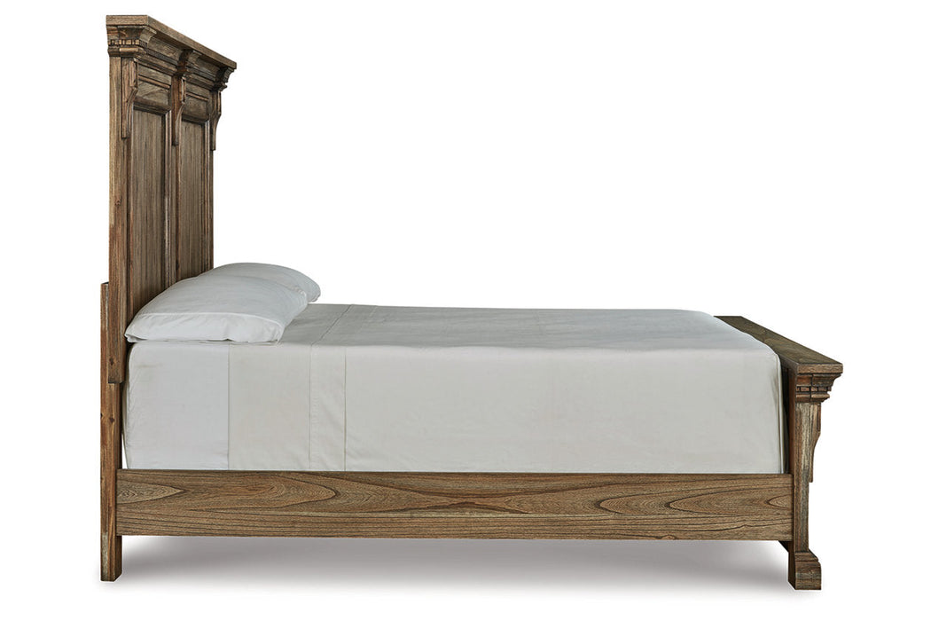 Markenburg Brown Queen Panel Bed - SET | B770-54 | B770-57 | B770-96 - Vega Furniture