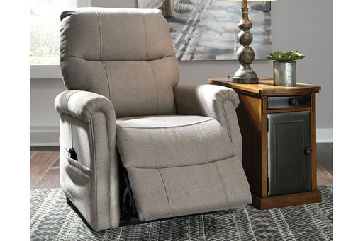 Markridge Gray Power Lift Recliner - 3500212 - Vega Furniture