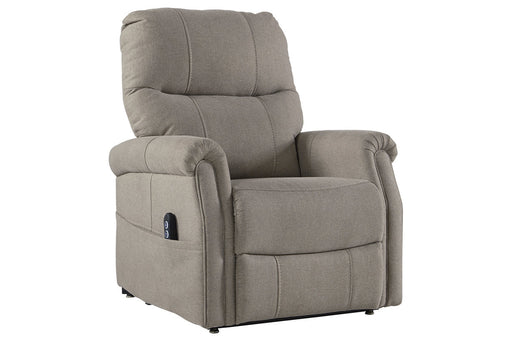 Markridge Gray Power Lift Recliner - 3500212 - Vega Furniture