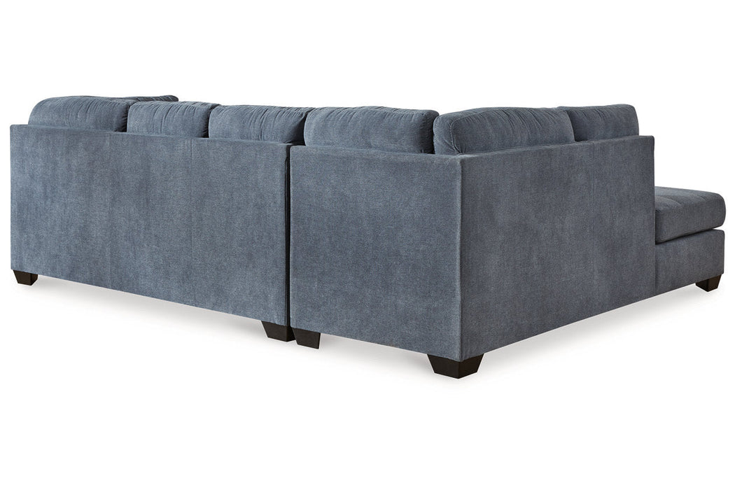 Marleton Denim 2-Piece Sleeper Sectional with Chaise - 55303S3 - Vega Furniture