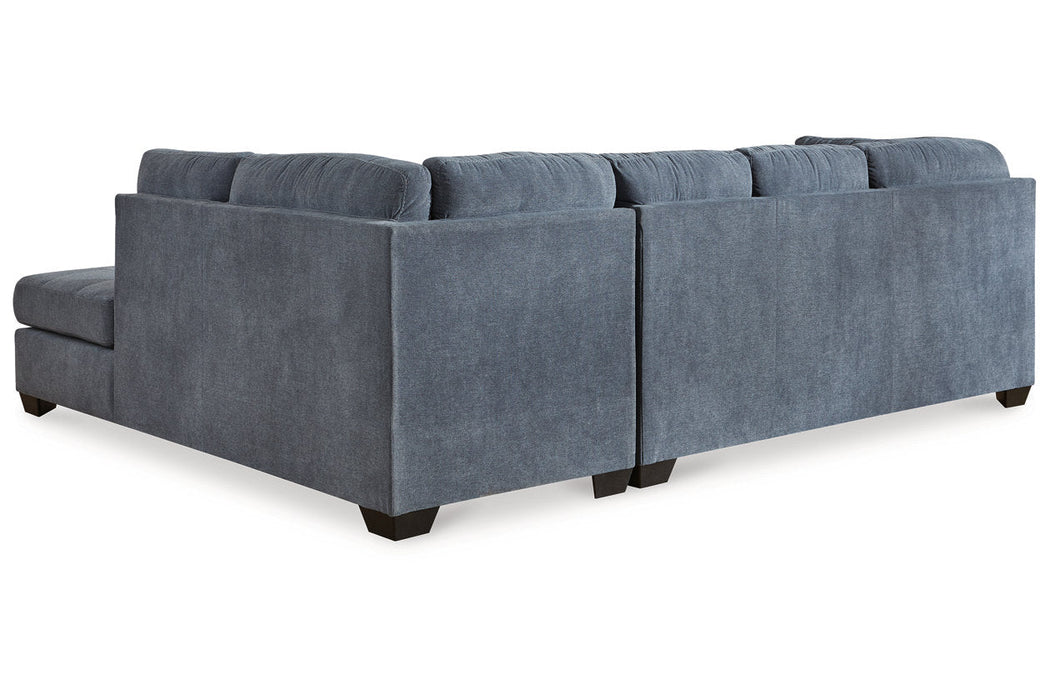 Marleton Denim 2-Piece Sleeper Sectional with Chaise - 55303S4 - Vega Furniture