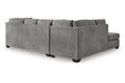Marleton Gray 2-Piece Sleeper Sectional with Chaise - 55305S3 - Vega Furniture