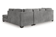 Marleton Gray 2-Piece Sleeper Sectional with Chaise - 55305S4 - Vega Furniture