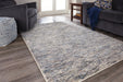 Marnin Tan/Blue/Cream 7'10" x 10' Rug - R404121 - Vega Furniture