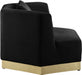 Marquis Black Velvet Chair - 600Black-C - Vega Furniture