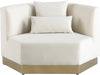 Marquis Cream Velvet Chair - 600Cream-C - Vega Furniture