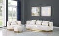 Marquis Cream Velvet Sofa - 600Cream-S - Vega Furniture