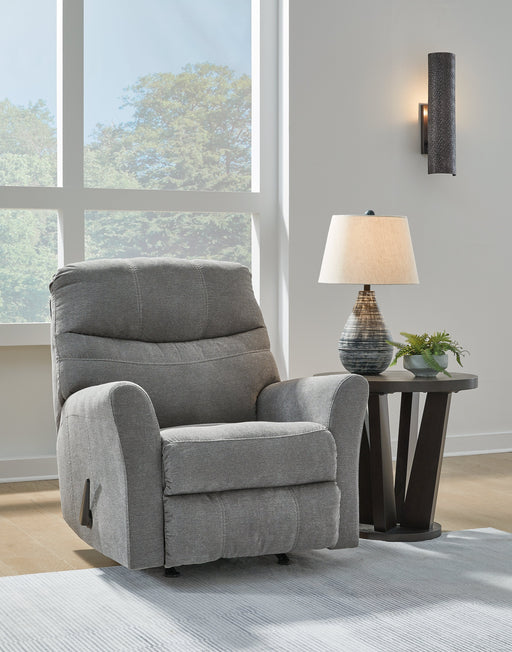 Marrelton Gray Recliner - 5530525 - Vega Furniture