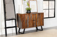 Mathis Sheesham Gray Sled Base Accent Cabinet - 969517 - Vega Furniture