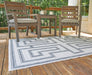 Matinwood Ivory/Charcoal 5' x 7' Rug - R900032 - Vega Furniture