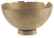 Maura Antique Gold Finish Bowl - A2000594 - Vega Furniture