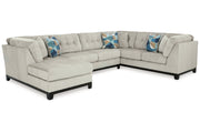 Maxon Place Stone 3-Piece Sectional with Chaise - 33004S1 - Vega Furniture