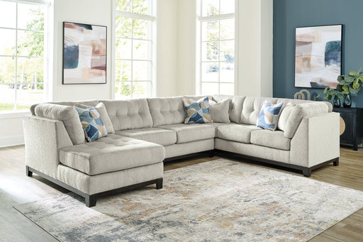 Maxon Place Stone 3-Piece Sectional with Chaise - 33004S1 - Vega Furniture