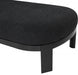 Maybourne Boucle Fabric Chaise / Bench Black - 22016Black - Vega Furniture