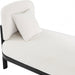Maybourne Boucle Fabric Chaise / Bench Cream - 22016Cream - Vega Furniture