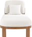 Maybourne Boucle Fabric Chaise / Bench Cream - 22017Cream - Vega Furniture