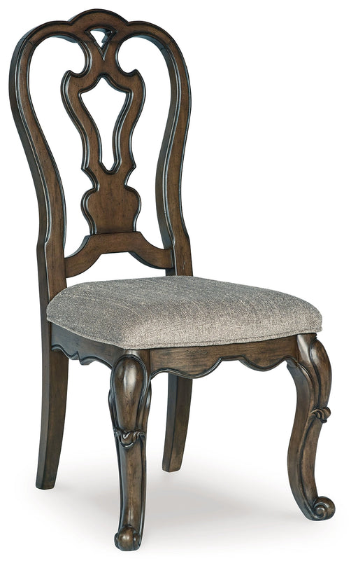 Maylee Dark Brown Dining Chair, Set of 2 - D947-01 - Vega Furniture
