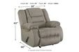 McCade Cobblestone Recliner - 1010425 - Vega Furniture