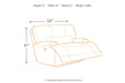 McCaskill Gray Oversized Recliner - U6090052 - Vega Furniture