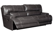 McCaskill Gray Power Reclining Sofa - U6090047 - Vega Furniture