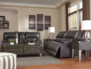 McCaskill Gray Reclining Living Room Set - SET | U6090081 | U6090094 | U6090052 - Vega Furniture