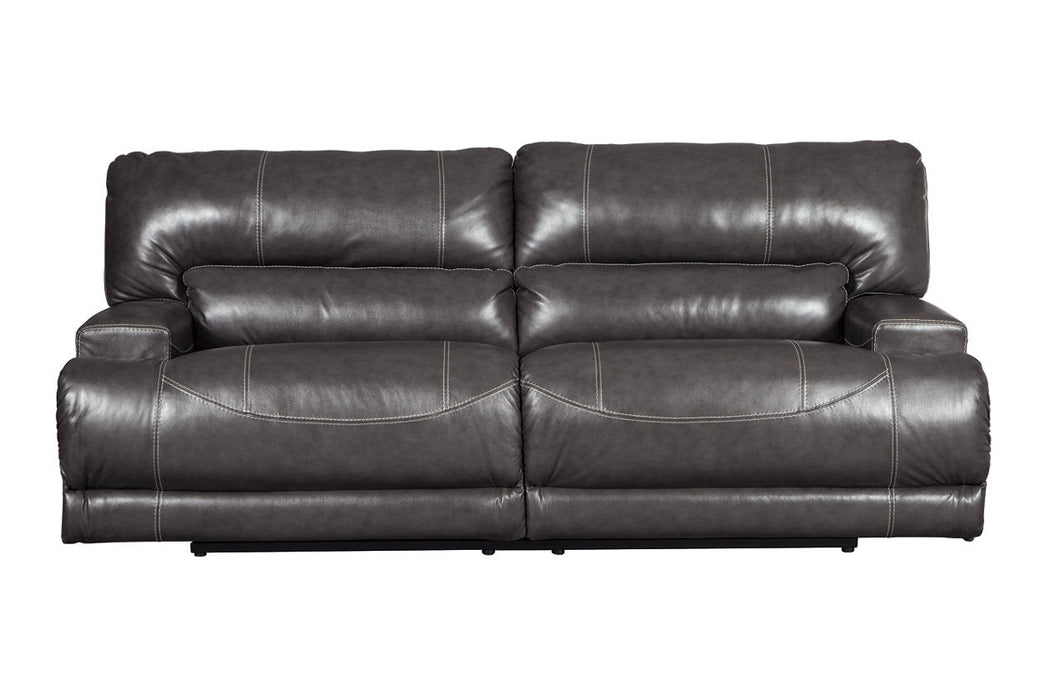 McCaskill Gray Reclining Sofa - U6090081 - Vega Furniture