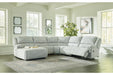 McClelland Gray 5-Piece Reclining Sectional with Chaise - SET | 2930205 | 2930219 | 2930241 | 2930246 | 2930277 - Vega Furniture