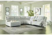 McClelland Gray 6-Piece Reclining Sectional with Chaise - SET | 2930205 | 2930219 | 2930241 | 2930246 | 2930257 | 2930277 - Vega Furniture