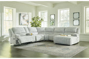McClelland Gray 6-Piece Reclining Sectional with Chaise - SET | 2930207 | 2930219 | 2930240 | 2930246 | 2930257 | 2930277 - Vega Furniture