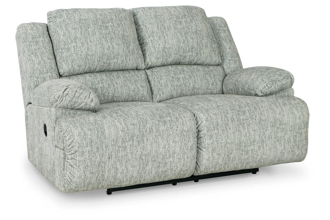 McClelland Gray Reclining Loveseat - 2930286 - Vega Furniture