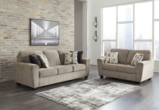 McCluer Mocha Living Room Set - SET | 8100338 | 8100335 | 8100320 | 8100314 - Vega Furniture