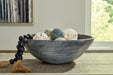 Meadie Distressed Blue Bowl - A2000630 - Vega Furniture