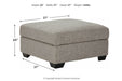 Megginson Storm Ottoman With Storage - 9600611 - Vega Furniture