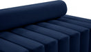Melody Blue Velvet Chair - 647Navy-C - Vega Furniture