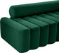 Melody Green Velvet Loveseat - 647Green-L - Vega Furniture