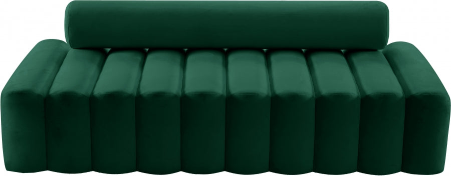 Melody Green Velvet Sofa - 647Green-S - Vega Furniture