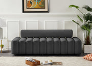 Melody Grey Velvet Sofa - 647Grey-S - Vega Furniture