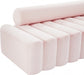 Melody Pink Velvet Loveseat - 647Pink-L - Vega Furniture