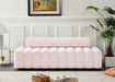 Melody Pink Velvet Sofa - 647Pink-S - Vega Furniture