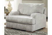 Mercado Pewter Oversized Chair - 8460423 - Vega Furniture