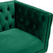 Michelle Green Velvet Chair - 652Green-C - Vega Furniture