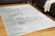 Milset Black/White/Gray Large Rug - R406251 - Vega Furniture