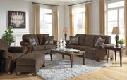 Miltonwood Teak Living Room Set - SET | 8550638 | 8550635 | 8550620 | 8550614 - Vega Furniture