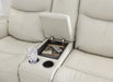 Mindanao Coconut Power Reclining Loveseat with Console - U5950518 - Vega Furniture