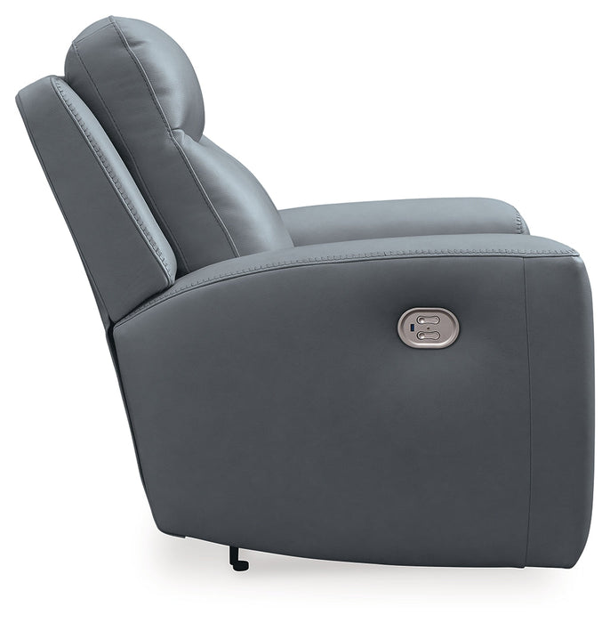 Mindanao Steel Power Recliner - U5950413 - Vega Furniture