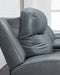 Mindanao Steel Power Reclining Loveseat with Console - U5950418 - Vega Furniture