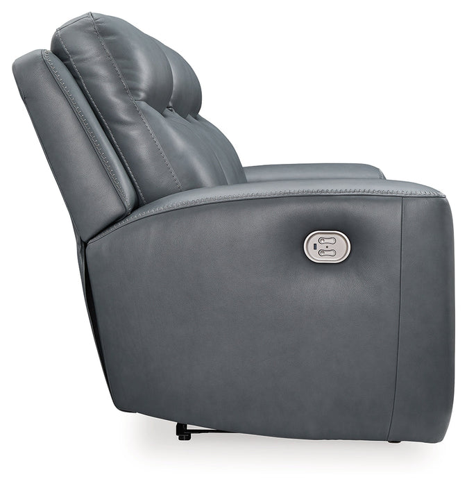 Mindanao Steel Power Reclining Sofa - U5950415 - Vega Furniture