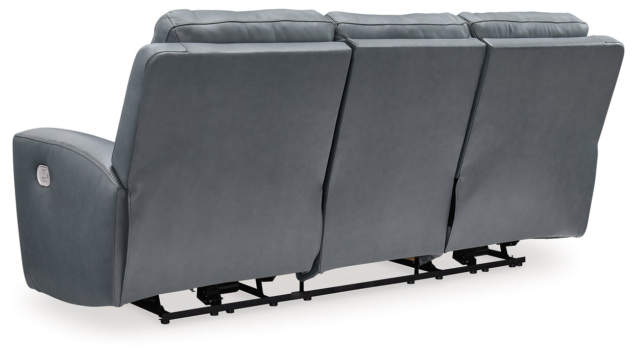 Mindanao Steel Power Reclining Sofa - U5950415 - Vega Furniture